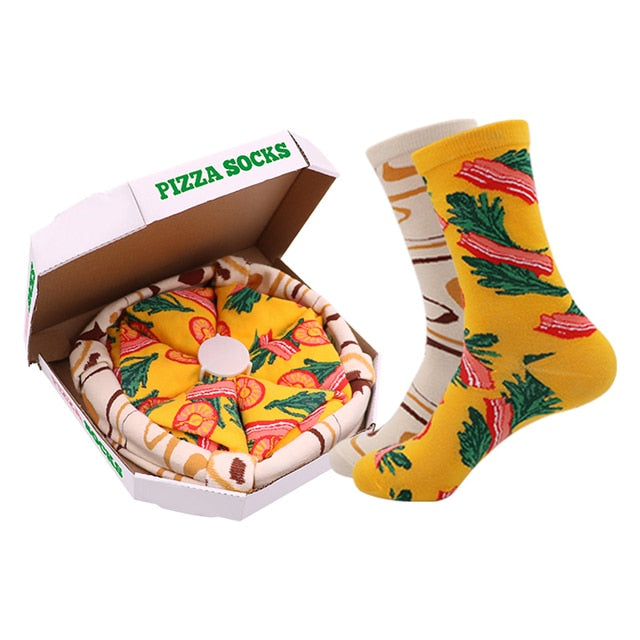 Personalized Pizza Sushi Socks