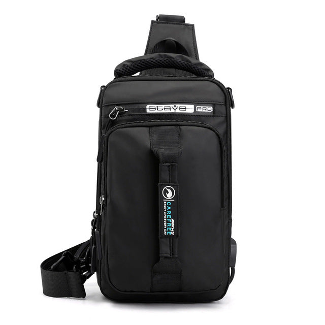 USB Charging Chest Bag