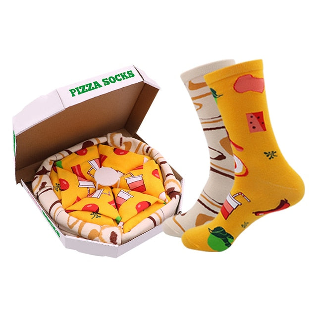 Personalized Pizza Sushi Socks