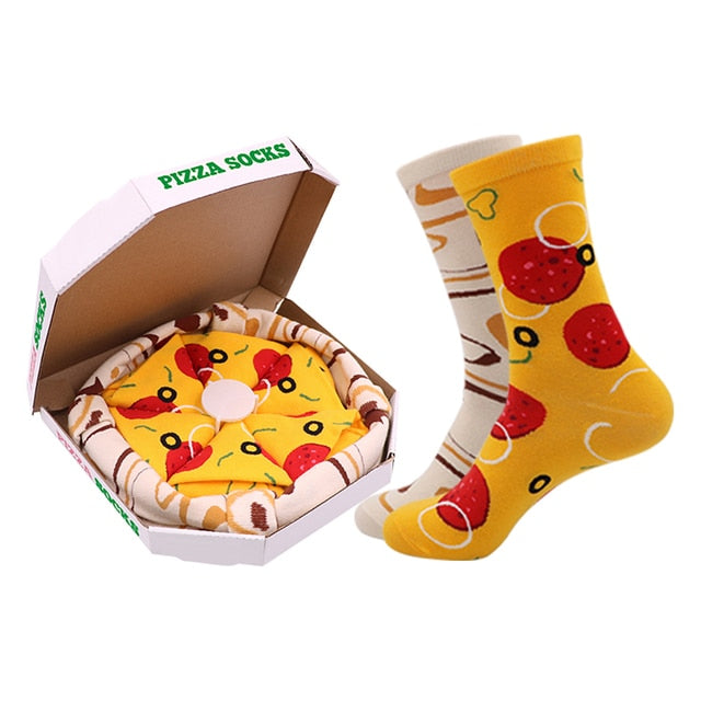 Personalized Pizza Sushi Socks