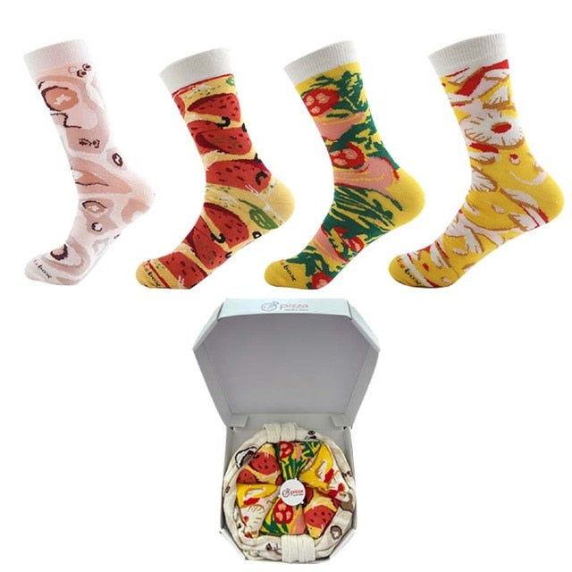 Personalized Pizza Sushi Socks